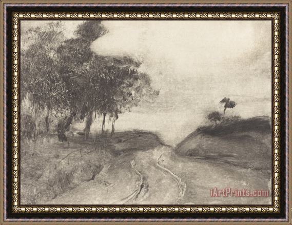 Edgar Degas The Road (la Route) Framed Print