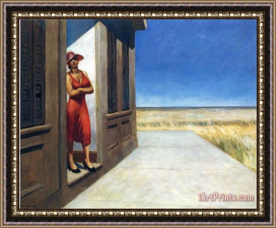 Edward Hopper Carolina Morning Framed Painting