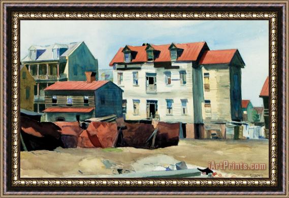 Edward Hopper Charleston Framed Print