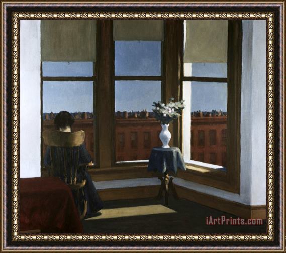 Edward Hopper Room in Brooklyn Framed Print