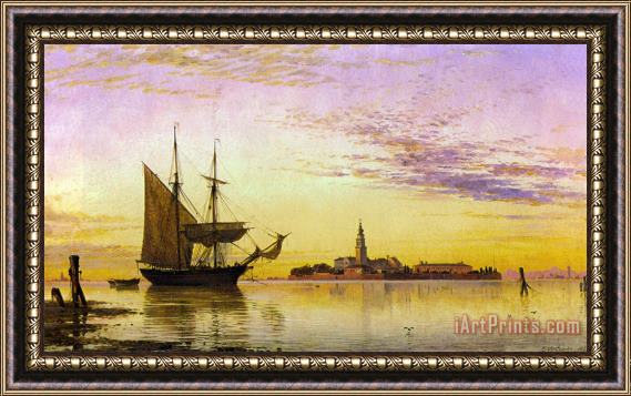 Edward William Cooke The Armenian Convent, Venice Framed Painting