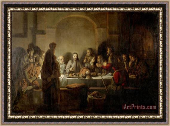 Eeckhout, Gerbrand Van Den Last Supper Framed Painting
