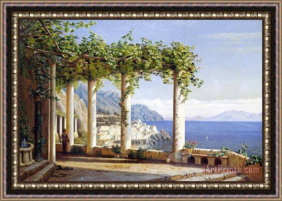 Eiler Rasmussen Eilersen Amalfi Del Convento Dei Capuccini Framed Print