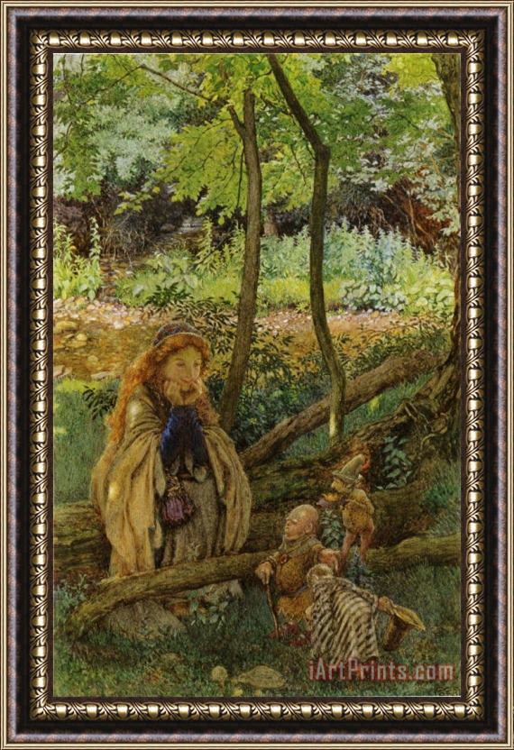 Eleanor Fortescue Brickdale The Introduction Framed Print