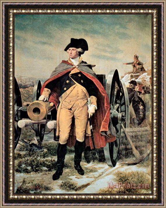 Emanuel Gottlieb Leutze George Washington at Dorchester Heights Framed Print