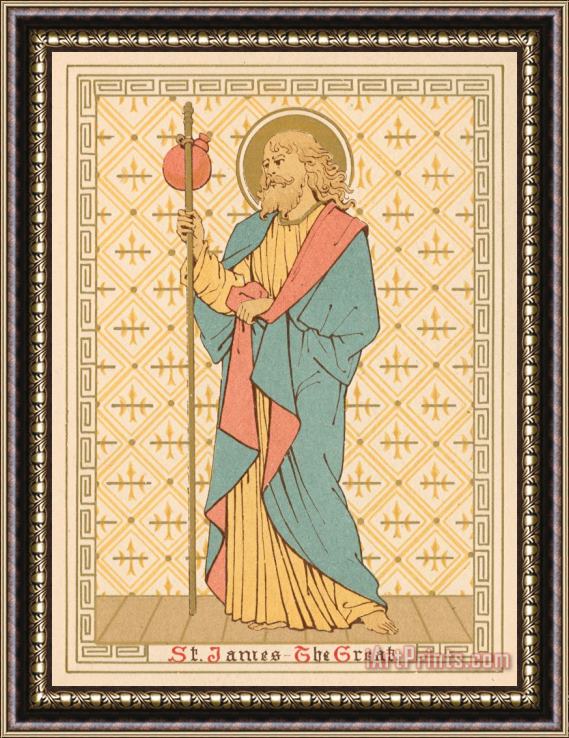 English School St James The Great Framed Print