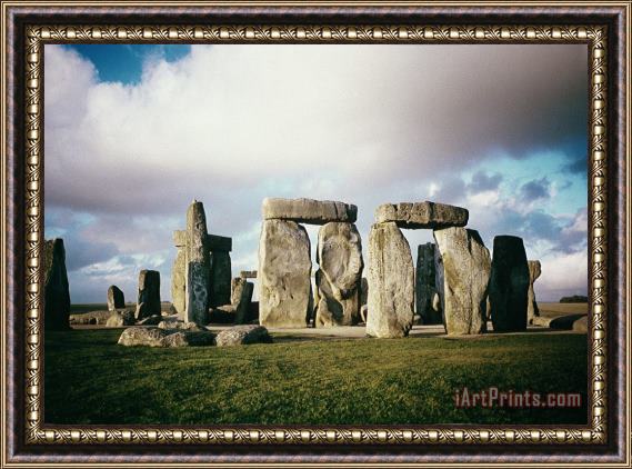 English School Stonehenge Framed Print
