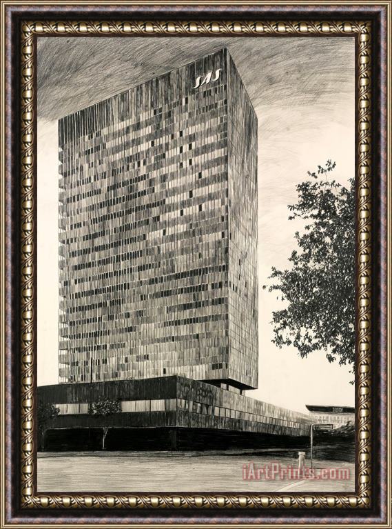 Enoc Perez Sas Royal Hotel, Copenhagen Framed Print