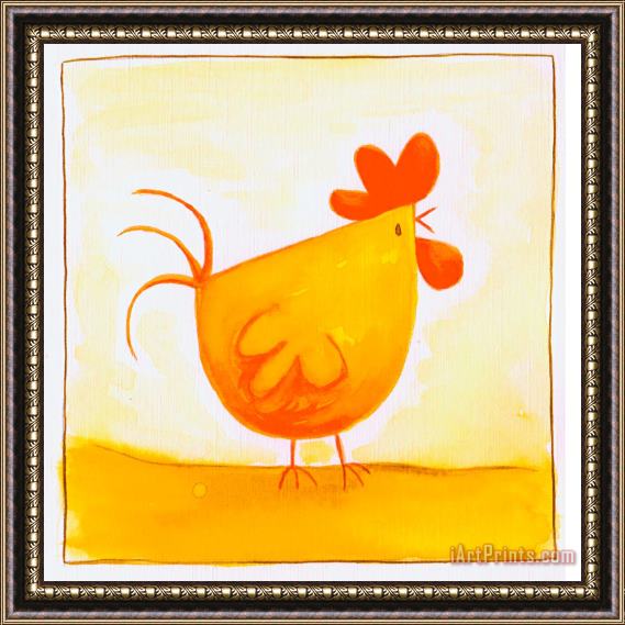 Esteban Studio Chicken Framed Print