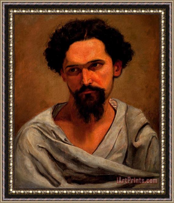 Estevao Silva Portrait of Castagneto Framed Print