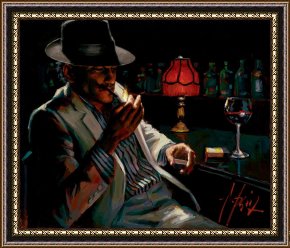 Man Lighting a Cigarette V