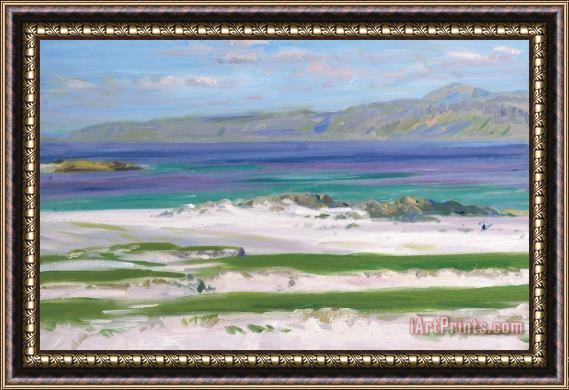 FCB Cadell Iona Sound And Ben More Framed Painting