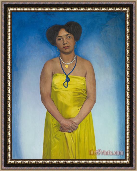 Felix Edouard Vallotton Martiniquaise Framed Painting