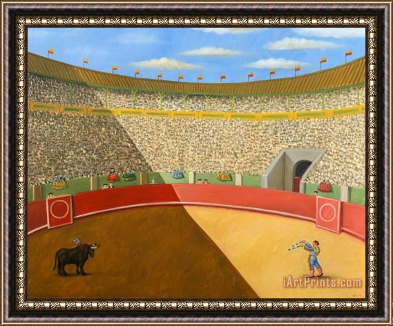 Fernando Botero Arena, 2004 Framed Print
