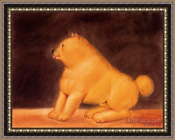 Fernando Botero Cane, 1979 Framed Print