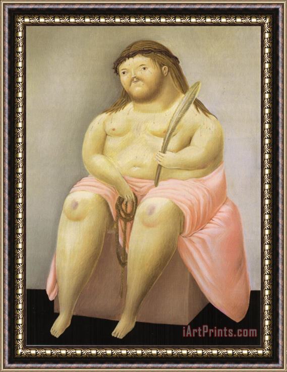 fernando botero Ecce Homo Framed Painting