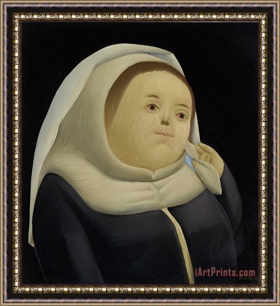 Fernando Botero Mother Superior, 2000 Framed Print