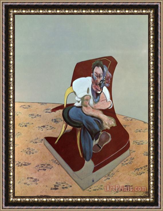 Francis Bacon Lithograph, 1966 Framed Painting