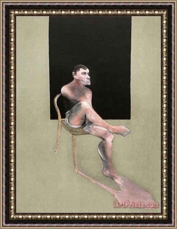 Francis Bacon Portrait of John Edwards, 2002 Framed Painting