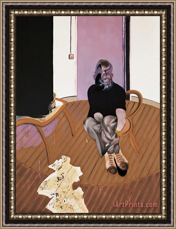 Francis Bacon Self Portrait, 1977 Framed Painting