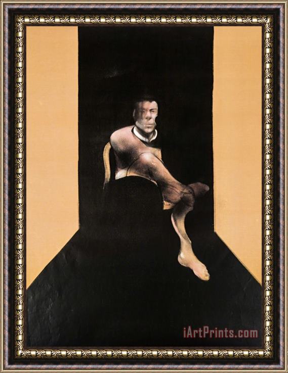 Francis Bacon Study for a Portrait of John Edwards; Russian Retrospective Exhibition Poster, 1988 Framed Print