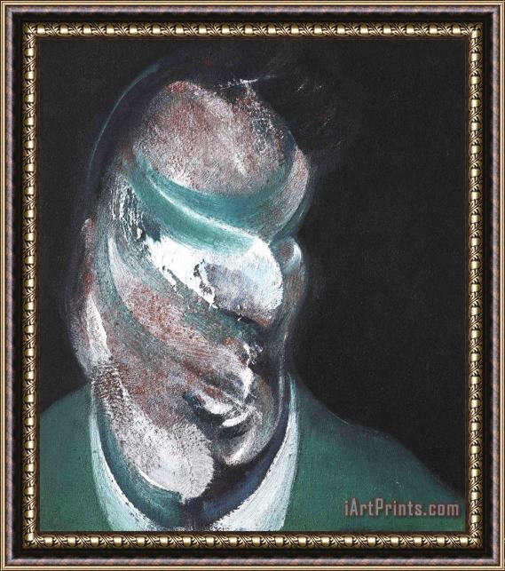 Francis Bacon Study for Head of Lucian Freud, 1967 Framed Painting