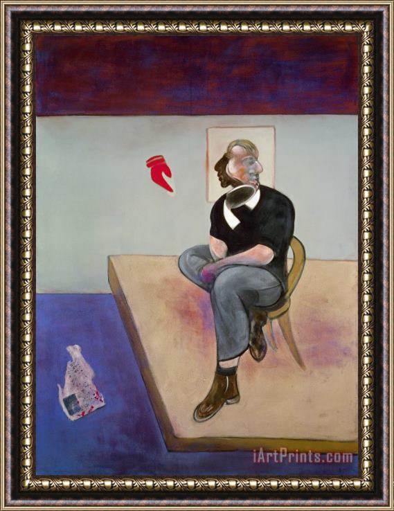 Francis Bacon Study for Self Portrait, 1981 Framed Painting