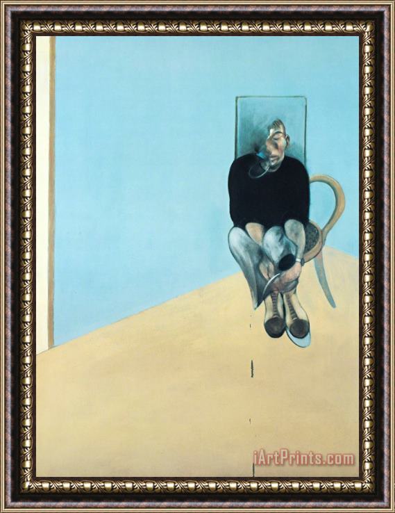 Francis Bacon Study for Self Portrait 1982, 1984 Framed Painting