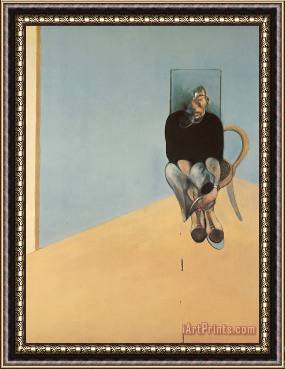 Francis Bacon Study for Self Portrait, 1984 Framed Painting