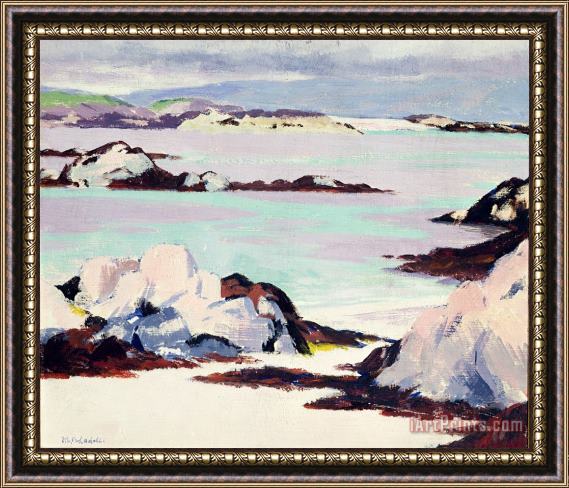 Francis Campbell Boileau Cadell Island of Iona Framed Print