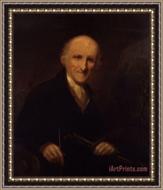 Francis Nicholson Self Portrait Framed Painting