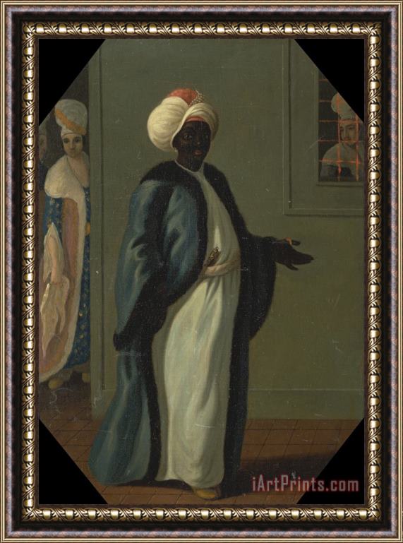 Francis Smith Kisler Aga, Chief of The Black Eunuchs And First Keeper of The Serraglio Framed Print