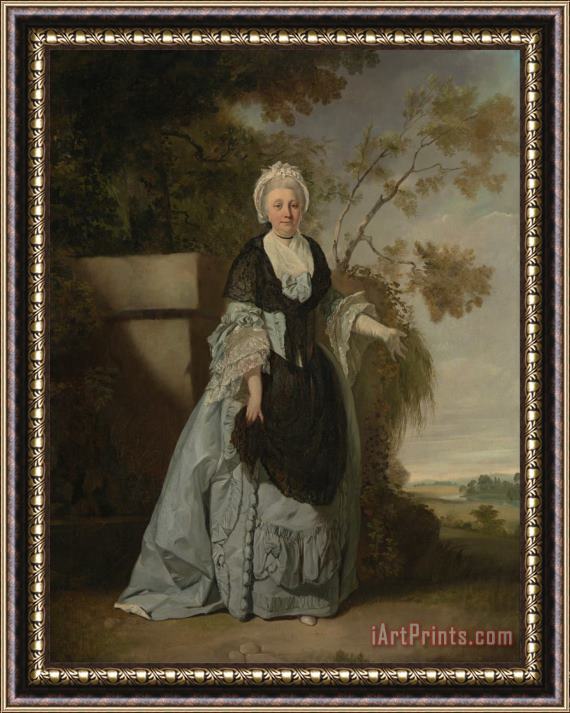 Francis Wheatley Mrs. Bentley Framed Print