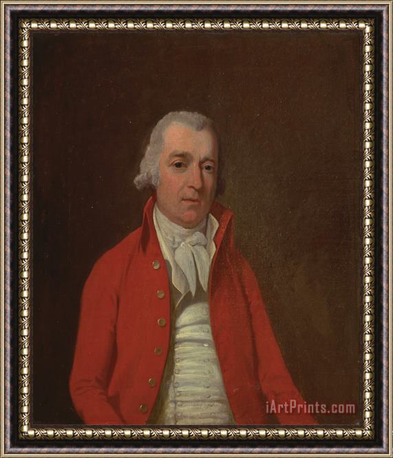 Francis Wheatley Portrait of an Unknown Man Framed Print