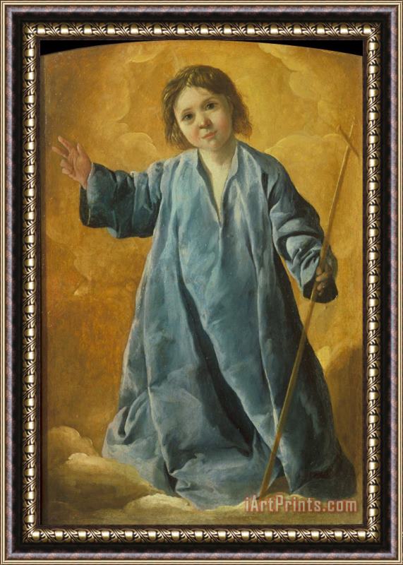 Francisco de Zurbaran The Infant Christ Framed Painting