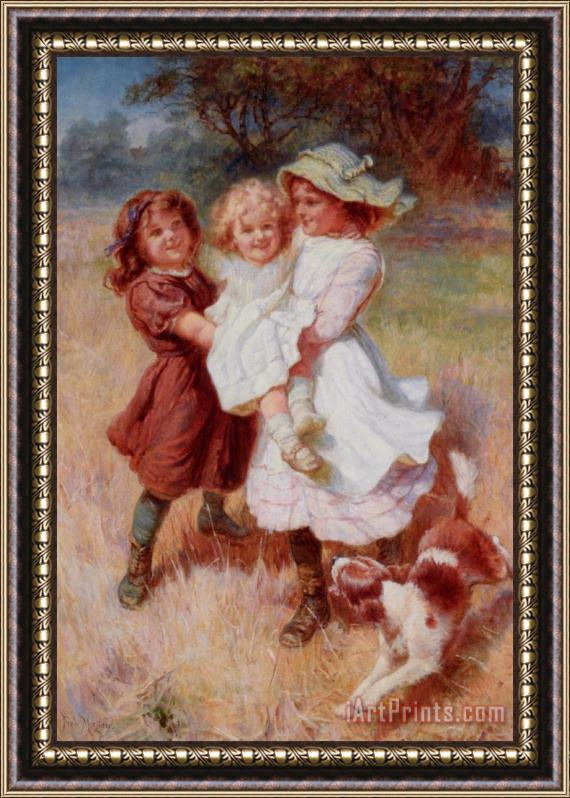 Frederick Morgan Good Friends Framed Painting