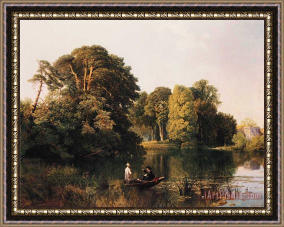 Frederick William Hulme A Quiet Retreat, Surrey Framed Painting
