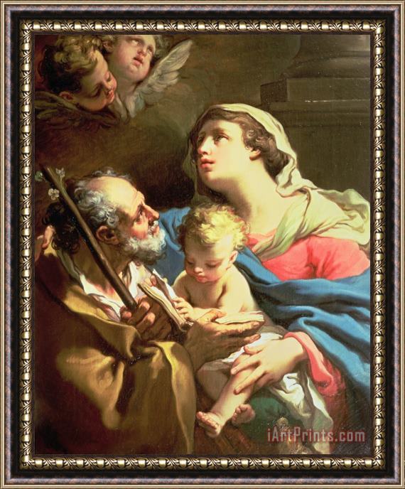 Gaetano Gandolfi The Holy Family Framed Painting