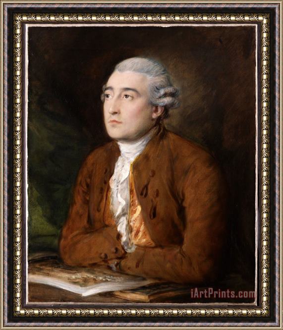 Gainsborough, Thomas Philippe Jacques De Loutherbourg Framed Painting
