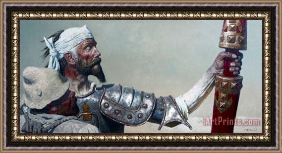 Gely Korzhev Don Quixote And Sancho Panza Framed Print