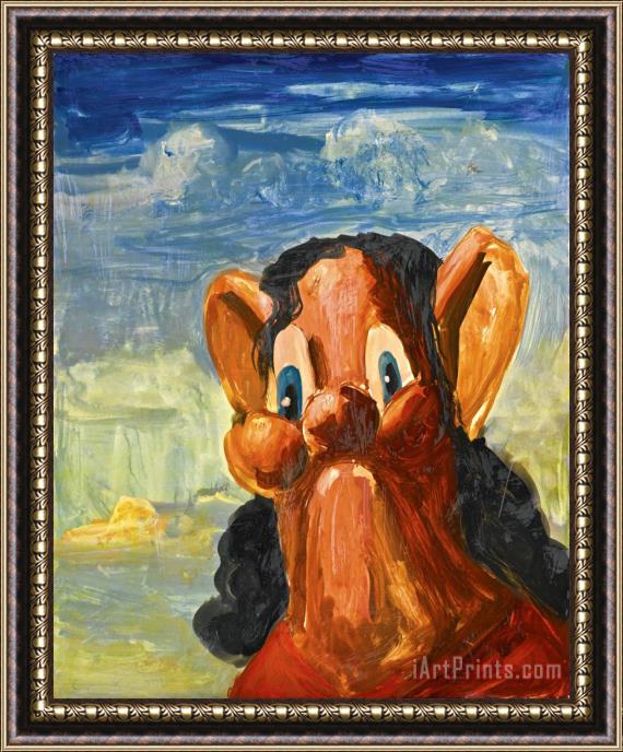 George Condo Untitled, 2000 Framed Painting