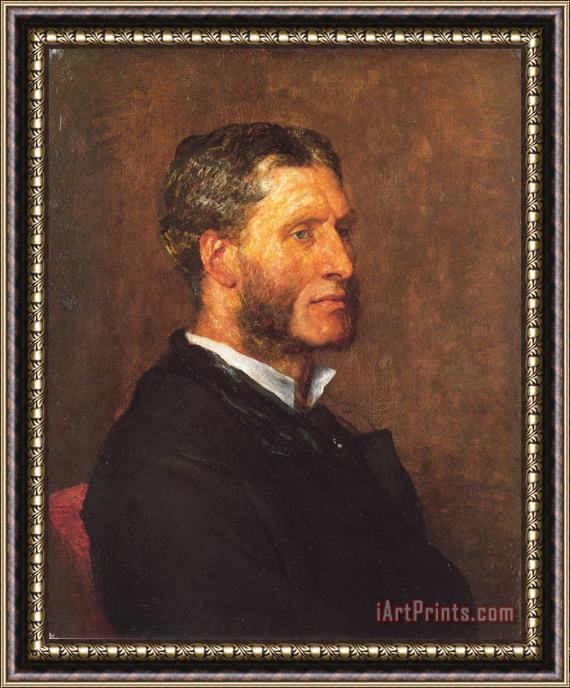 George Frederick Watts Matthew Arnold Framed Print