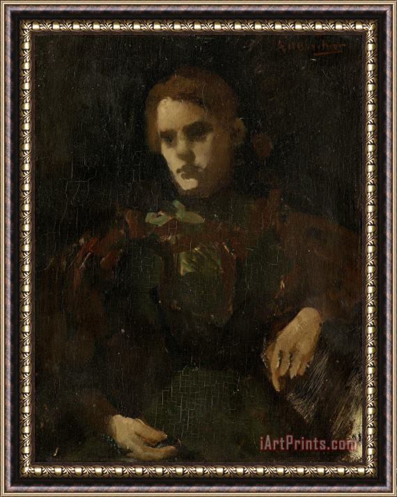 George Hendrik Breitner Study After The Model Framed Painting