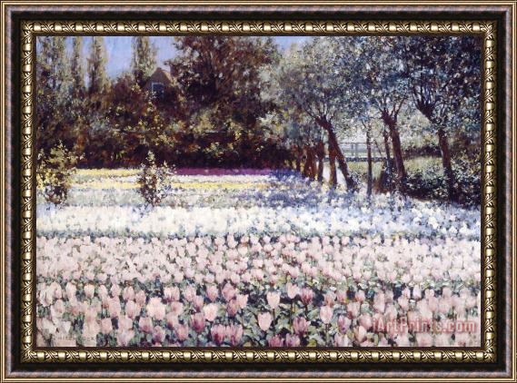 George Hitchcock Early Spring in Holland Framed Print