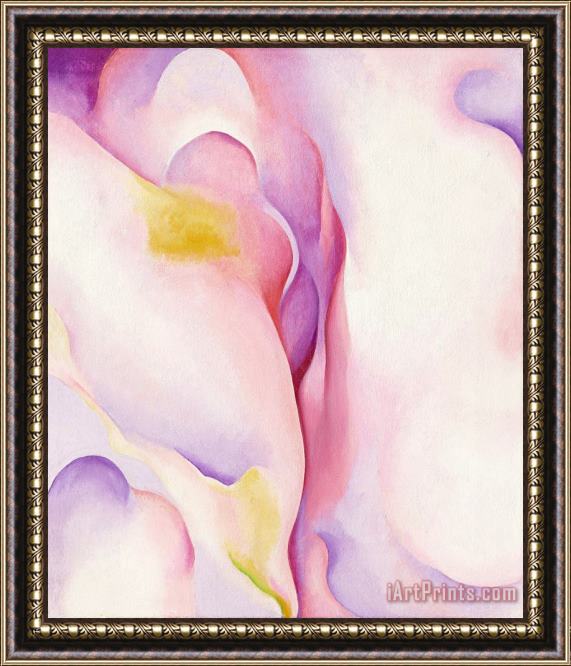 Georgia O'keeffe From Pink Shell, 1931 Framed Print