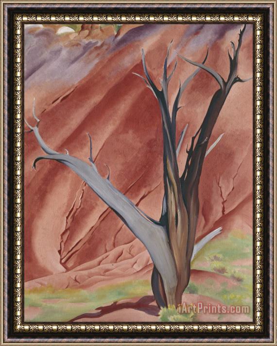 Georgia O'keeffe Gerald's Tree I, 1937 Framed Painting