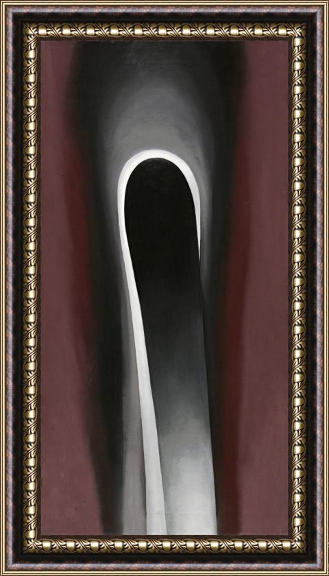 Georgia O'Keeffe Jack in The Pulpit No. VI Framed Print