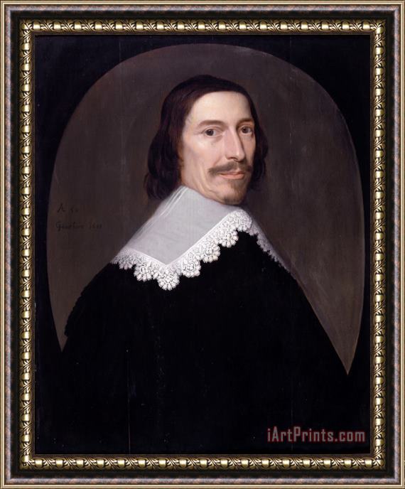 Gerard Van Honthorst Jacob De Witt, by Gerard Van Honthorst.jpg Framed Print