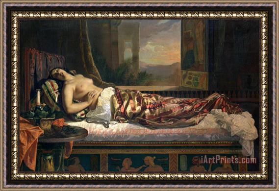 German von Bohn The Death of Cleopatra Framed Print