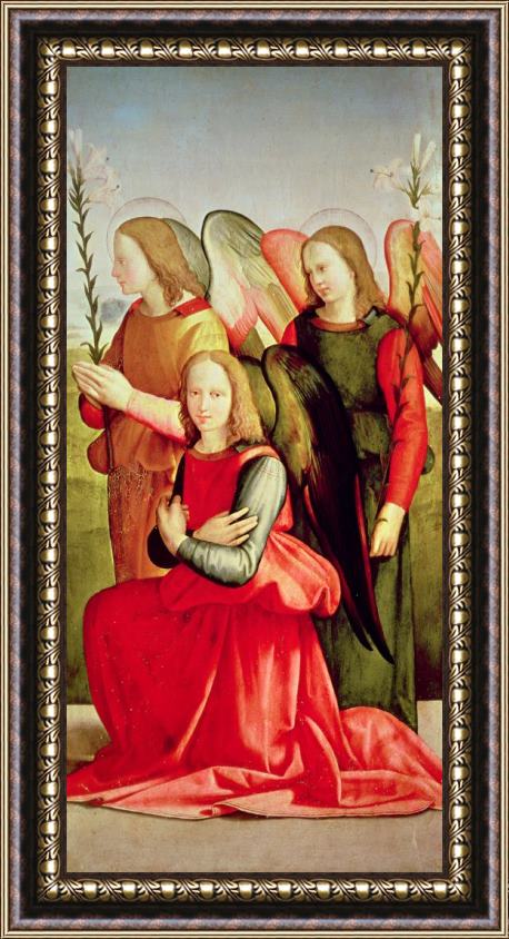 Ghirlandaio Three Angels Framed Painting